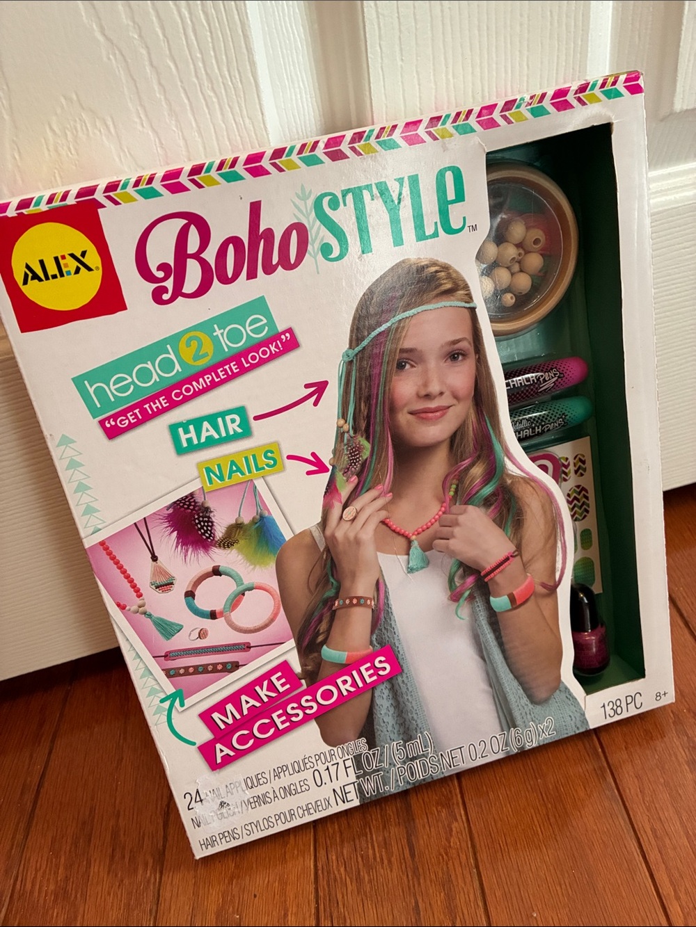 NWT boho style head to toe hair, nails. Make accessories